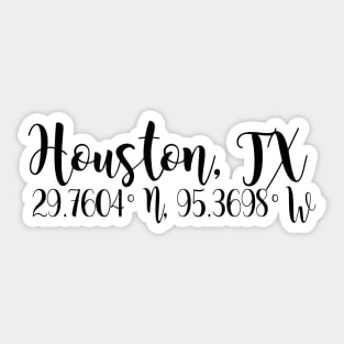 Houston, Texas Sticker